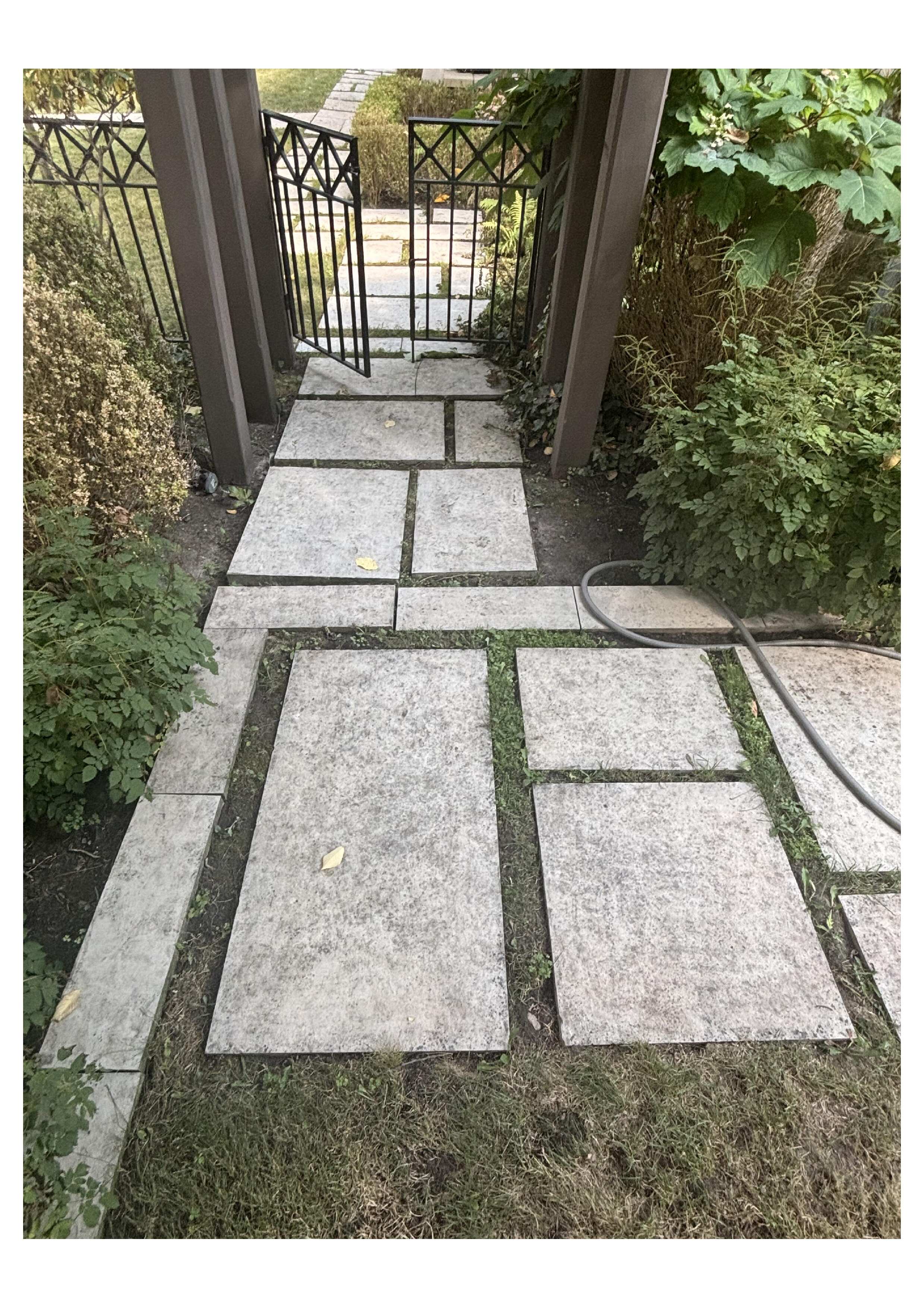 Walkway after